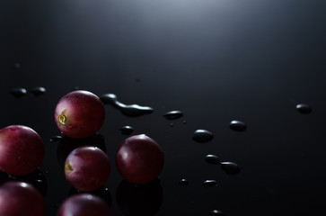 Grapes in Black