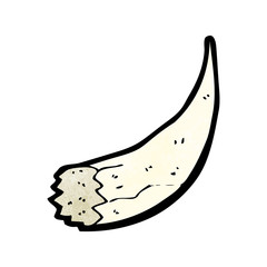 cartoon broken old tusk