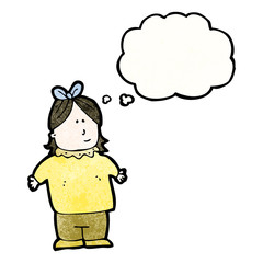 cartoon fat woman