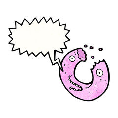 talking cartoon donut