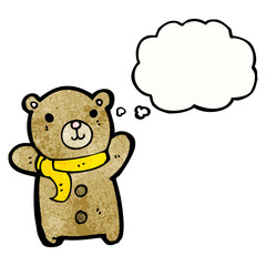 cute teddy bear cartoon