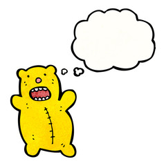 cute little teddy bear cartoon