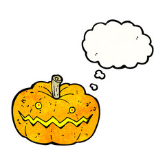 cartoon halloween pumpkin