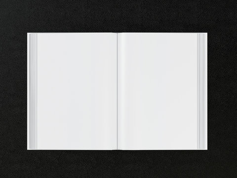 White open book