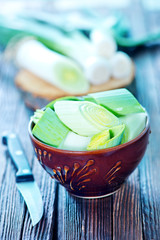 fresh leek