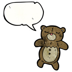 cartoon teddy bear
