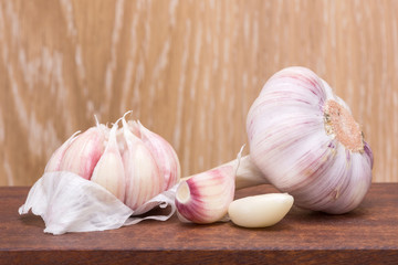 garlic - clove and head