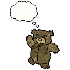 cartoon cute teddy bear