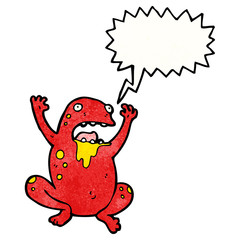 cartoon poison toad