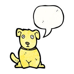 cartoon little dog