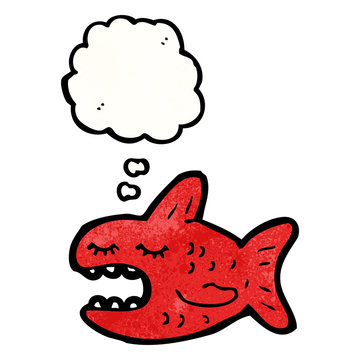recommend clip art: cartoon piranha