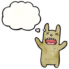 cartoon dead rabbit