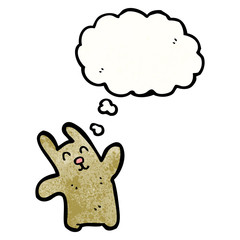 funny cartoon rabbit