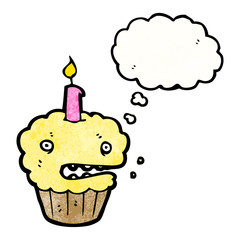 cartoon cupcake