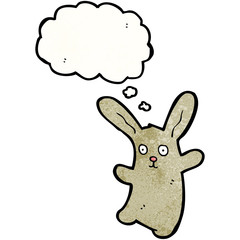 funny cartoon rabbit