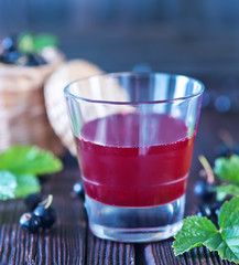 black currant juice