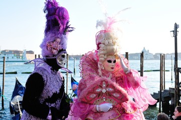Fototapeta premium karneval in venedig