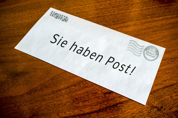 Sie haben Post