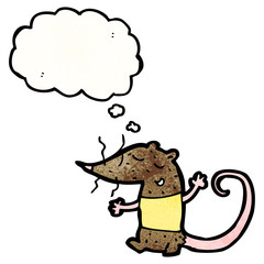cartoon little mouse