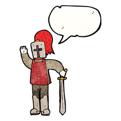 cartoon knight
