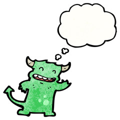 cartoon little devil