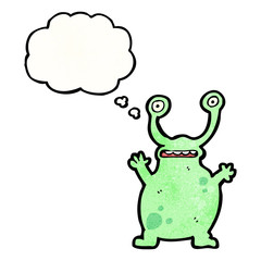 cartoon space alien