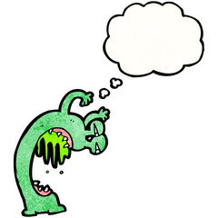 cartoon space alien