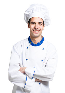 Young smiling chef