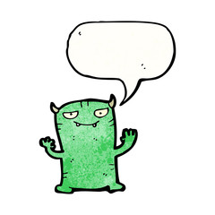cartoon little imp