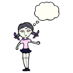 cartoon vampire girl