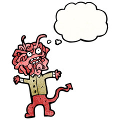 cartoon gross spaghetti monster