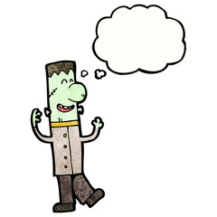 cartoon frankenstein monster