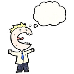 stressed out office man