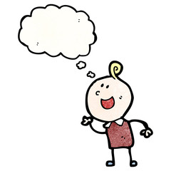 happy cartoon doodle boy