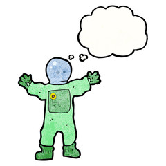 cartoon spaceman