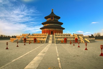  Temple of Heaven in Beijing , China