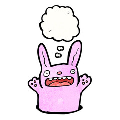 funny cartoon rabbit