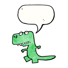 cartoon funny dinosaur
