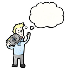 cartoon photographer