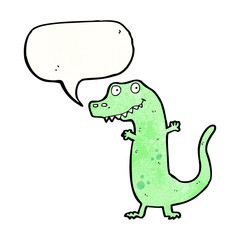 cartoon friendly dinosaur