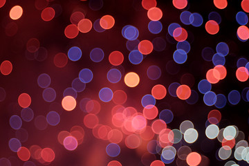 Defocused fireworks