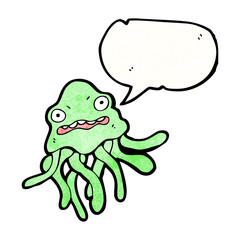cartoon jellyfish