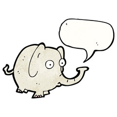 cartoon elephant