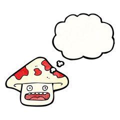 cartoon mushroom