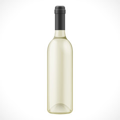 Light Glass Wine Cider Bottle