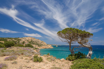 Landscape of greek island Koufonisia, Cyclades