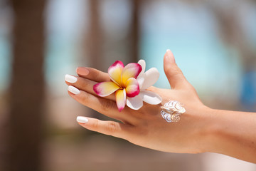 Beautiful Woman Hand