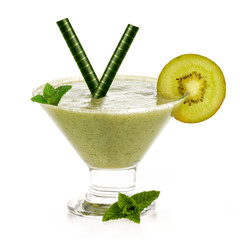 Healthy Green Smoothie. Dieting Concept