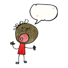 cartoon stressed out man