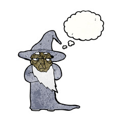 cartoon wizard